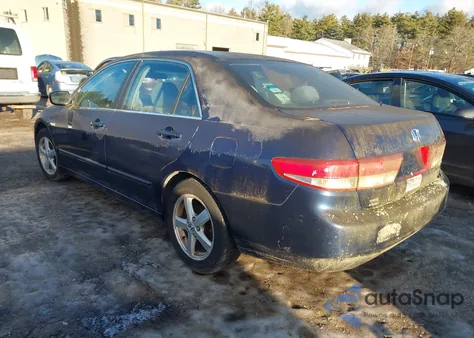 2003 Honda Accord 2.4 Ex from USA, damaged, VIN 1HGCM56653A107216